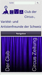 Mobile Screenshot of circusfreunde.ch